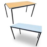 Essential Rectangular Classroom Tables PU Edge
