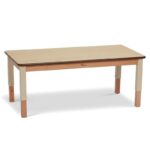 Millhouse Medium Height Adjustable Rectangular Table