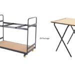 Titan Premium Exam Desk and Trolley Bundles