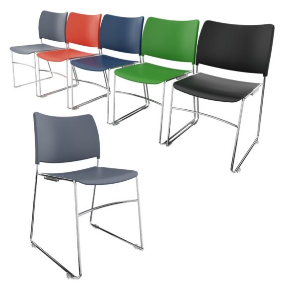 Zlite High Density Stacking Chair